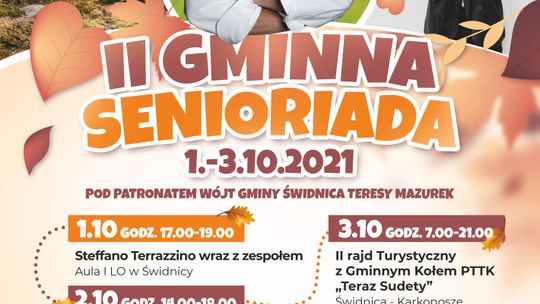 SENIORZY W GMINIE ŚWIDNICA ĆWICZĄ I DBAJĄ O SWOJE ZDROWIE ABY CIESZYĆ SIĘ JESIENIĄ ŻYCIA 