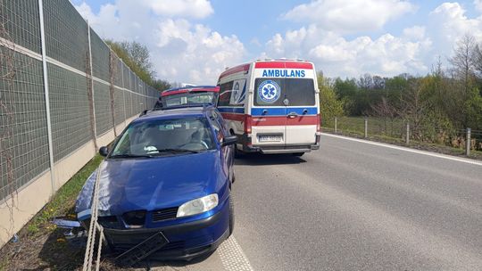 Sieniawka. Seat zatrzymany na barierze