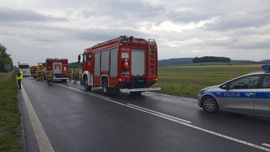 Śmiertelny wypadek na drodze do Kołaczowa