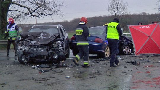 ŚMIERTELNY WYPADEK NA DRODZE KRAJOWEJ NR 8