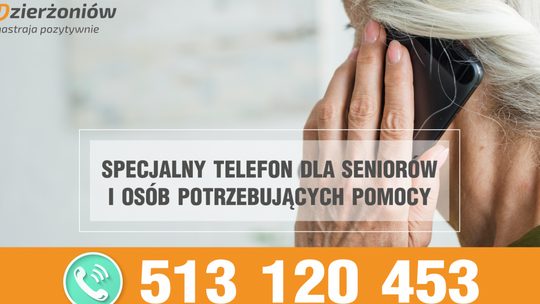 SPECJALNY TELEFON DLA DZIERŻONIOWSKICH SENIORÓW
