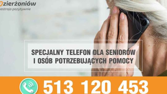 SPECJALNY TELEFON DLA DZIERŻONIOWSKICH SENIORÓW