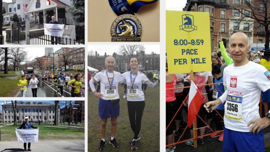 SPEŁNIŁ BOSTOŃSKIE MARZENIA, POBIEGŁ W NAJSTARSZYM MARATONIE