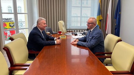 Spotkanie Starosty z Burmistrzem Dzierżoniowa