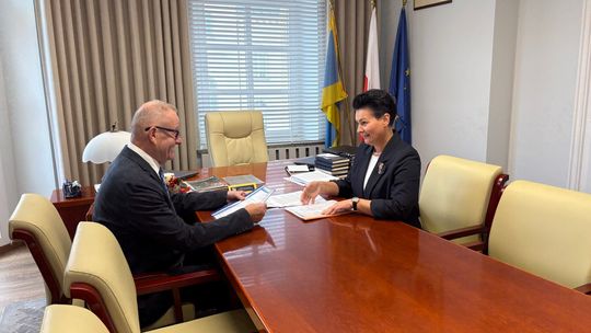 Spotkanie Starosty z Burmistrzem Pieszyc