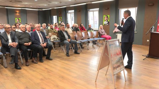 Spotkanie sympatyków Lewicy w Bielawie