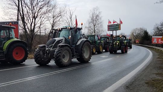 Strajk rolników w Kłodzku