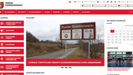 Strona internetowa www.pow.dzierzoniow.pl w nowej odsłonie