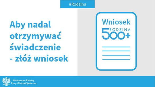 ŚWIADCZENIA RODZINNE, FUNDUSZ ALIMENTACYJNY I 500+ NOWY OKRES ZASIŁKOWY