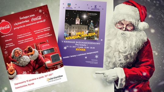 ŚWIĄTECZNY JARMARK I CIĘŻARÓWKA COCA-COLA