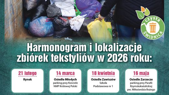 Świdnica: Tekstylia oddamy częściej i bliżej domu
