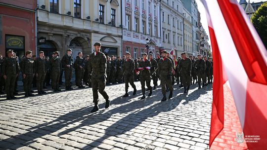 Świdnica: Uroczysta Przysięga Wojskowa 16DBOT
