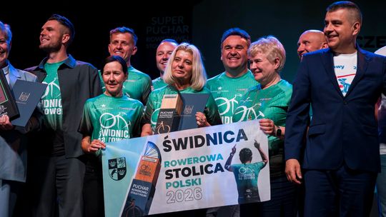 Świdnica wykręciła tytuł Rowerowej Stolicy Polski 2026!