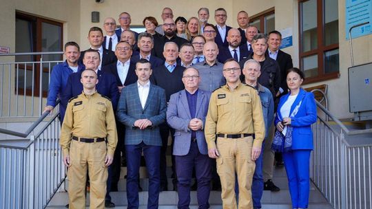 Szkolenie dla starostów w Akademii Pożarniczej w Warszawie. Szkolenie dla starostów w Akademii Pożarniczej w Warszawie.