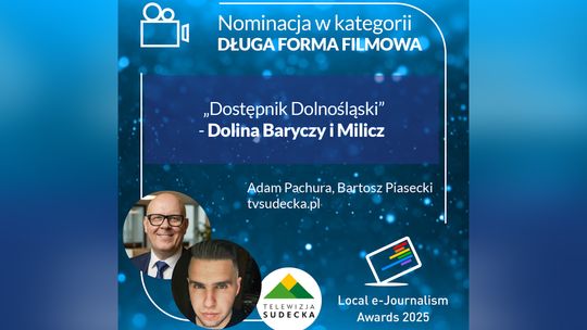 Telewizja Sudecka wyróżniona w  Local e-Journalism Awards 2025