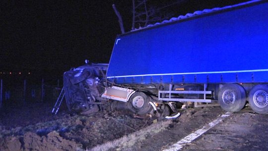 TIR BLOKOWAŁ ÓSEMKĘ