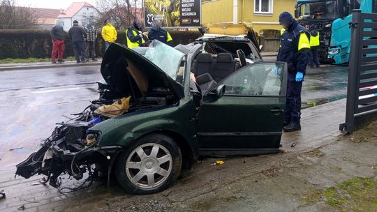 Tragiczny wypadek na "Ósemce" w Wilkowie Wielkim Tragiczny wypadek na "Ósemce" w Wilkowie Wielkim