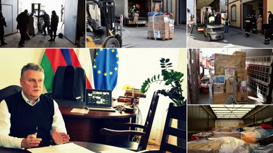 TRWA AKCJA POMOCY HUMANITARNEJ W DZIERŻONIOWIE