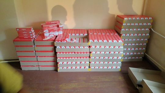 UJAWNIONO NIELEGALNY TOWAR