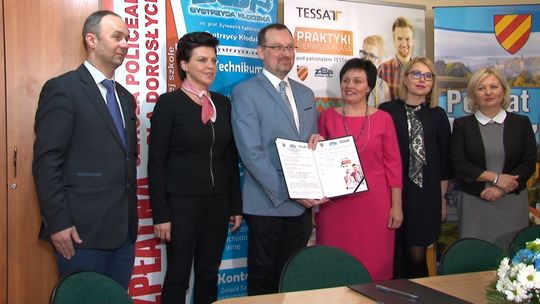 UMOWA PATRONACKA Z FIRMĄ TESSA W BYSTRZYCY KŁODZKIEJ