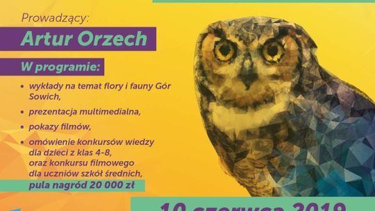 UNIKALNE PIĘKNO GÓR SOWICH - ZAPRASZAMY NA KONFERENCJĘ