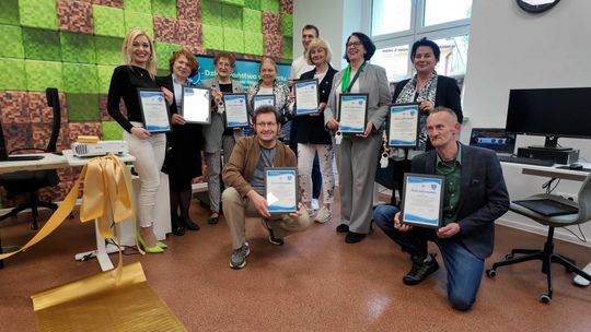 Uroczyste otwarcie nowej pracowni komputerowej w Lądku-Zdroju