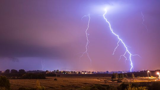 UWAGA BURZE - OSTRZEŻENIE IMGW
