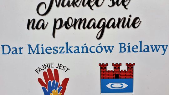 W BIELAWIE NAKRĘCILI SIĘ NA POMAGANIE