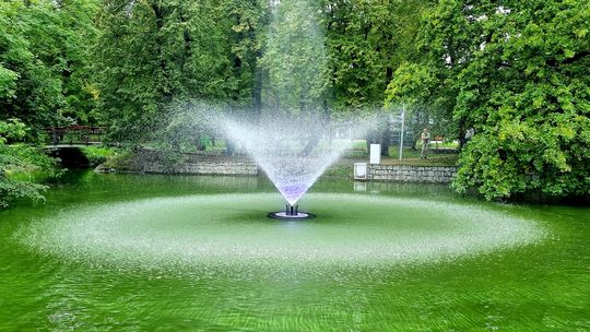 W bielawskim Parku Miejskim pojawiła się nowa fontanna