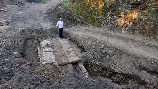 W kłodzkim Forcie Owcza Góra odkryto fragmenty zabudowy dawnej pochylni