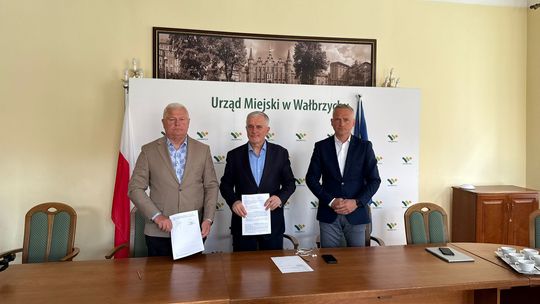 W Wałbrzychu podpisano umowę na budowę łącznika ul. Żeromskiego z drogą powiatową nr DP3407.