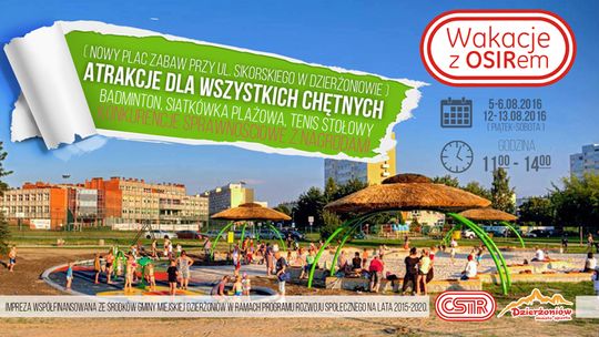 WAKACJE NA SPORTOWO Z OSiR DZIERŻONIÓW