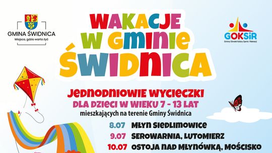 Wakacje z gminą Świdnica