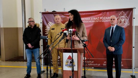 Wałbrzych podsumował program OLiOC – nowoczesny sprzęt dla ratowników