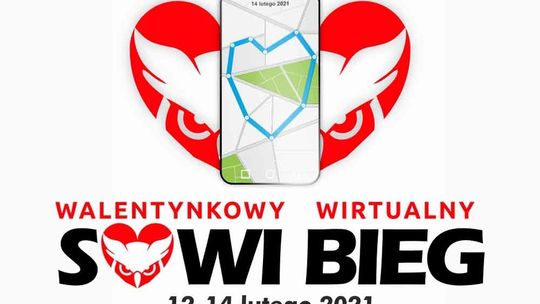 WALENTYNKOWY WIRTUALNY SOWI BIEG