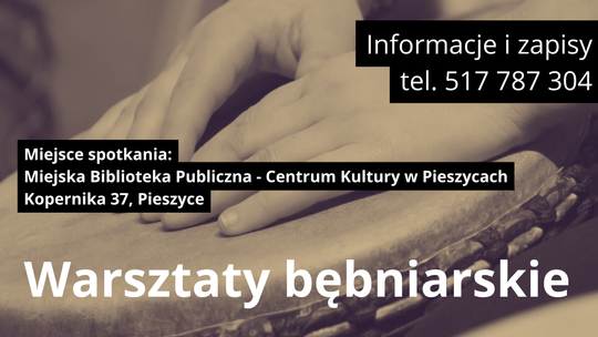Warsztaty bębniarskie w Pieszycach