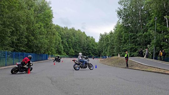 Warsztaty „Bezpieczny motocyklista” w DORD w Wałbrzychu