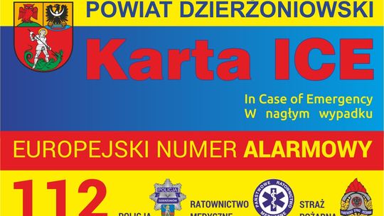 WARTO MIEĆ KARTĘ ICE W NAGŁYCH WYPADKACH