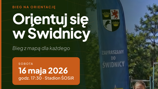 Weź mapę i ruszaj w teren! Świdnica zaprasza na bieg na orientację dla każdego