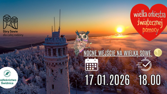 Wielka Sowa dla WOŚP 2026
