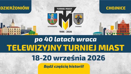 Wielki powrót legendy: Po 40 latach Turniej Miast Dzierżoniów - Chojnice