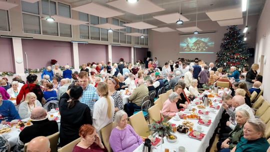 Wigilia w Zespole Ośrodków Wsparcia w Bielawie Wigilia w Zespole Ośrodków Wsparcia w Bielawie