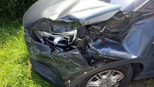 Wilków Wielki, zderzenie osobówek na "Ósemce"