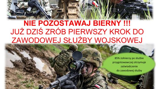 WKU W KŁODZKU – NABÓR DO SŁUŻBY PRZYGOTOWAWCZEJ