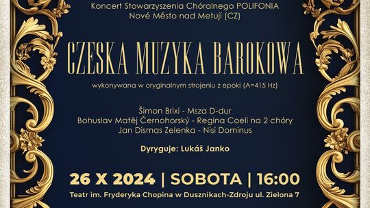 Wyjątkowy koncert Stowarzyszenia Chóralnego Polifonia  z Novego Mesta nad Metuji