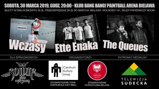 WYJĄTKOWY KONCERT W KLUBIE BANG BANG! PAINTBALL ARENA BIELAWA