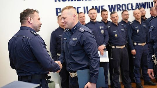 Wyłoniono najlepszego policjanta ruchu drogowego na Dolnym Śląsku