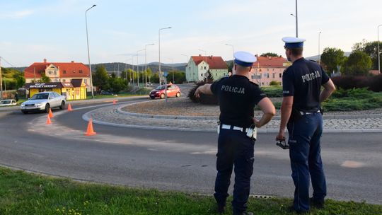 Wypadek motocyklisty w Bielawie