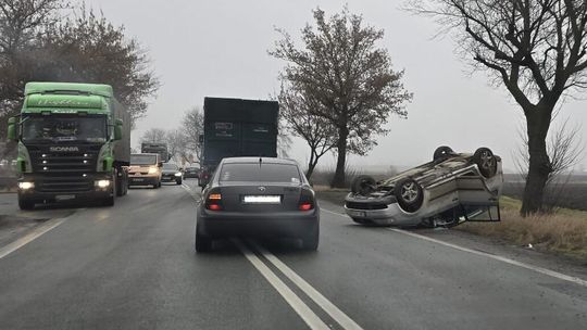 Wypadek w Kobierzycach