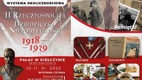 Wystawa "II Rzeczpospolita dziedziczka Niepodległości 1918-1939"